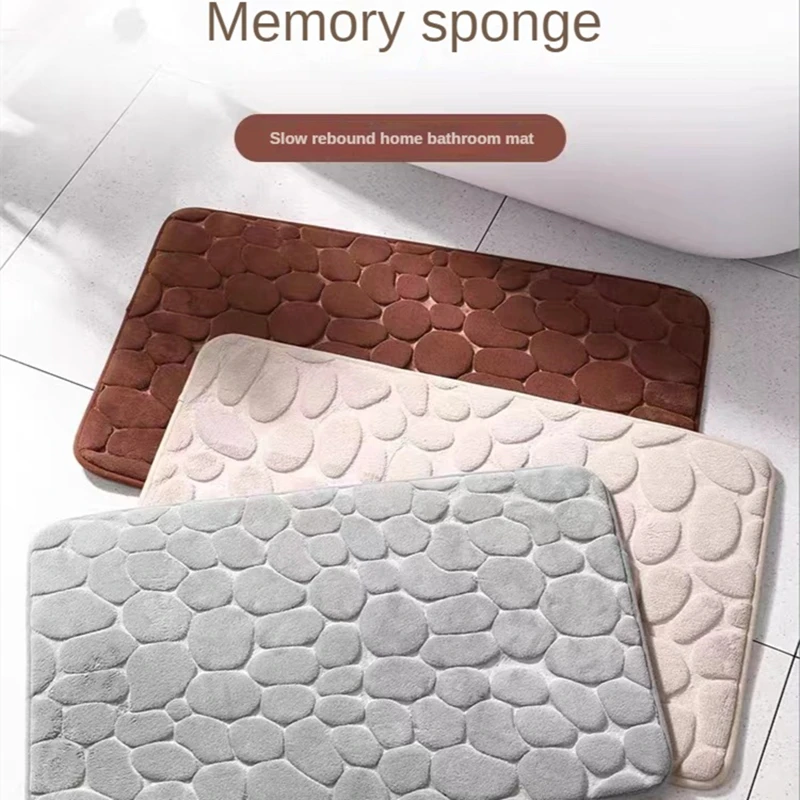 3D Non Slip Bathroom Mat Cobbl - Zara Home Bathroom avaliação e preço