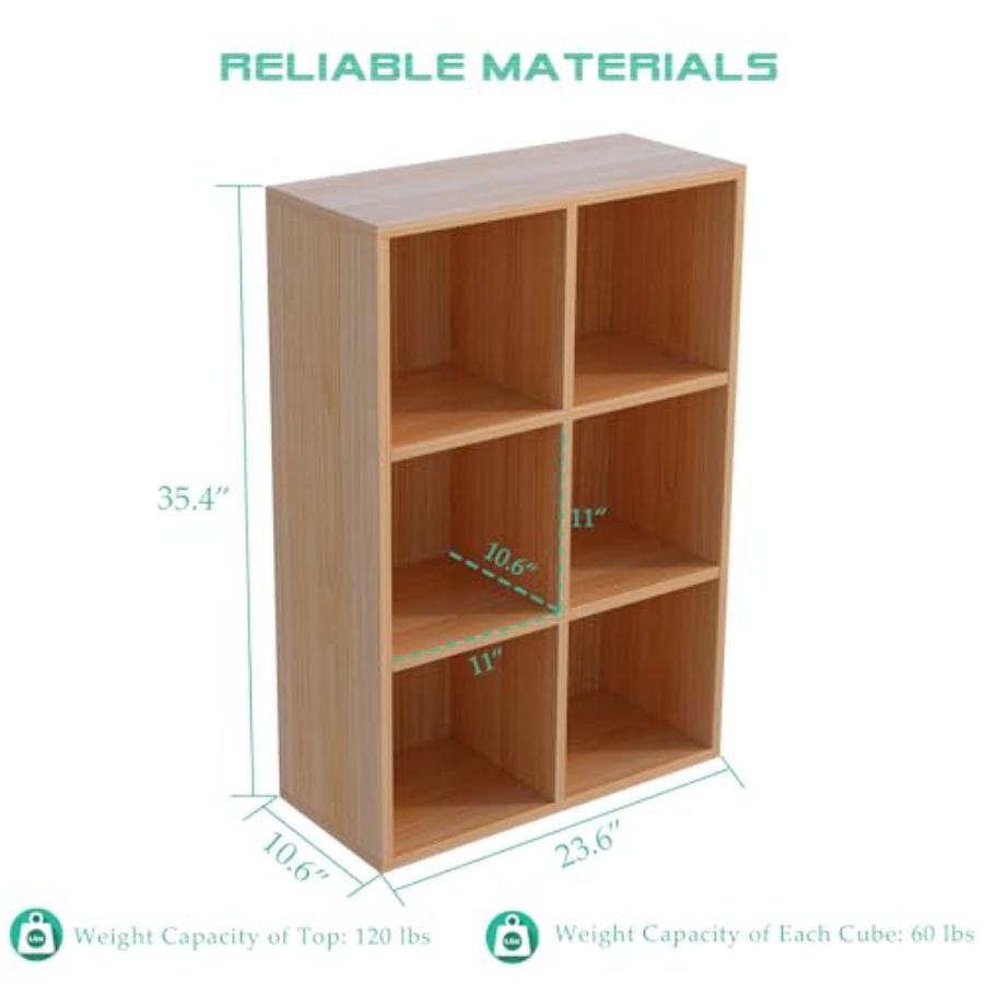 6-Cube Storage Shelf Bookcase  - Home & Bathroom Building Products Pte Ltd Photos avaliação e preço