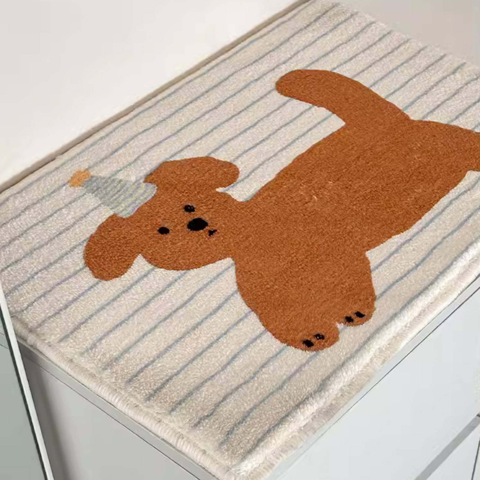 Striped puppy printed short fl - Zara Home Bathroom avaliação e preço