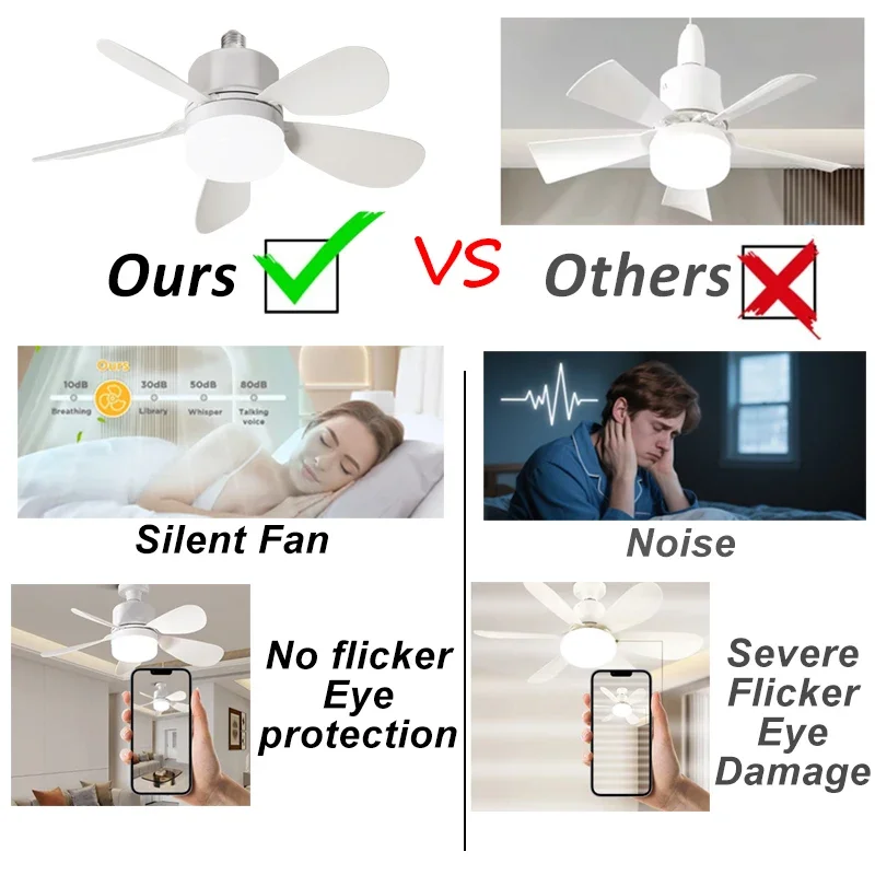 16 Inch 2-in-1 Ceiling Fan wit - Home Bathroom Fan avaliação e preço