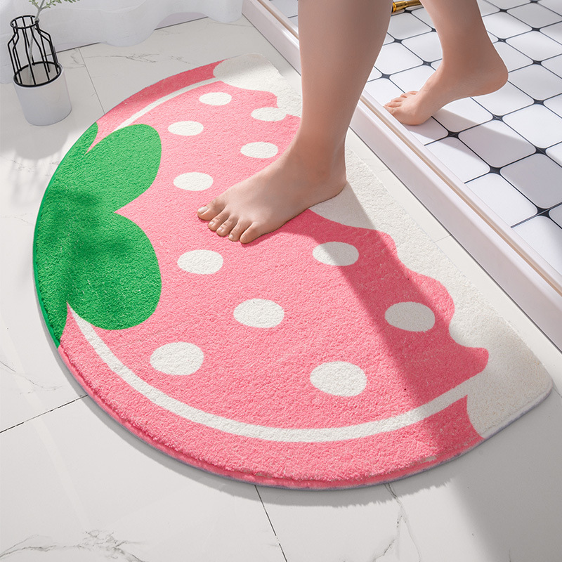 Soft Floor Mats Small Fresh Te - Japan Bathroom.Home avaliação e preço