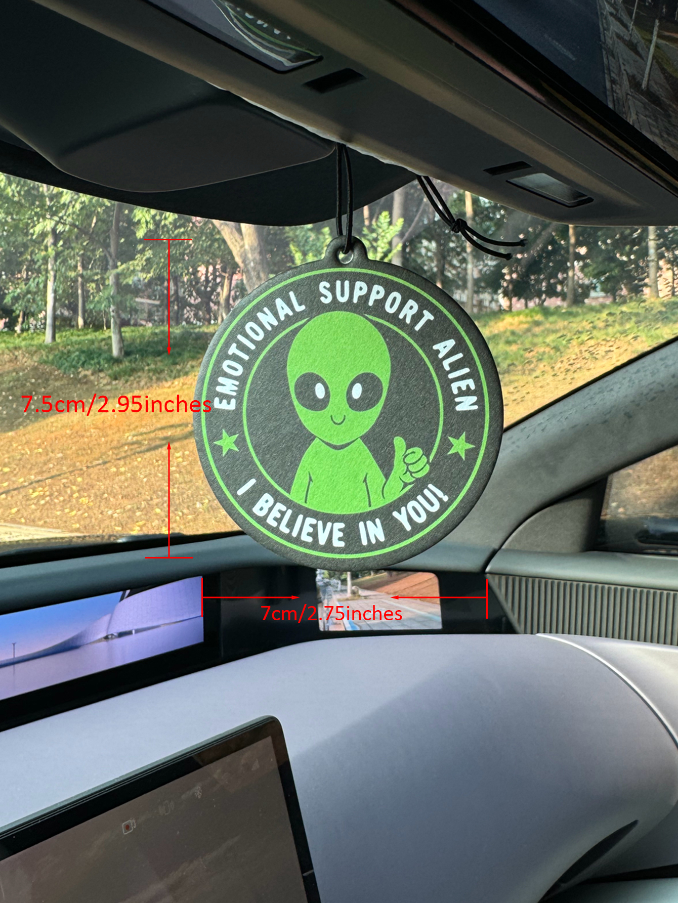 Emotional Support Alien Alien  - Home Bathroom Freshener avaliação e preço