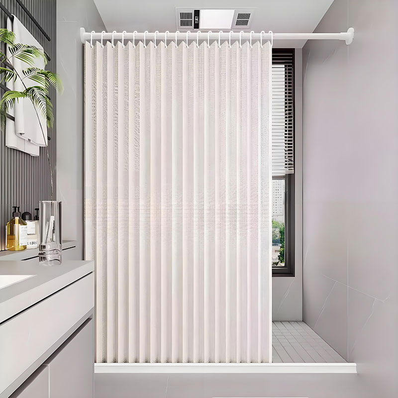 Foldable Magnetic Shower Curta - Home Bathroom Partition avaliação e preço
