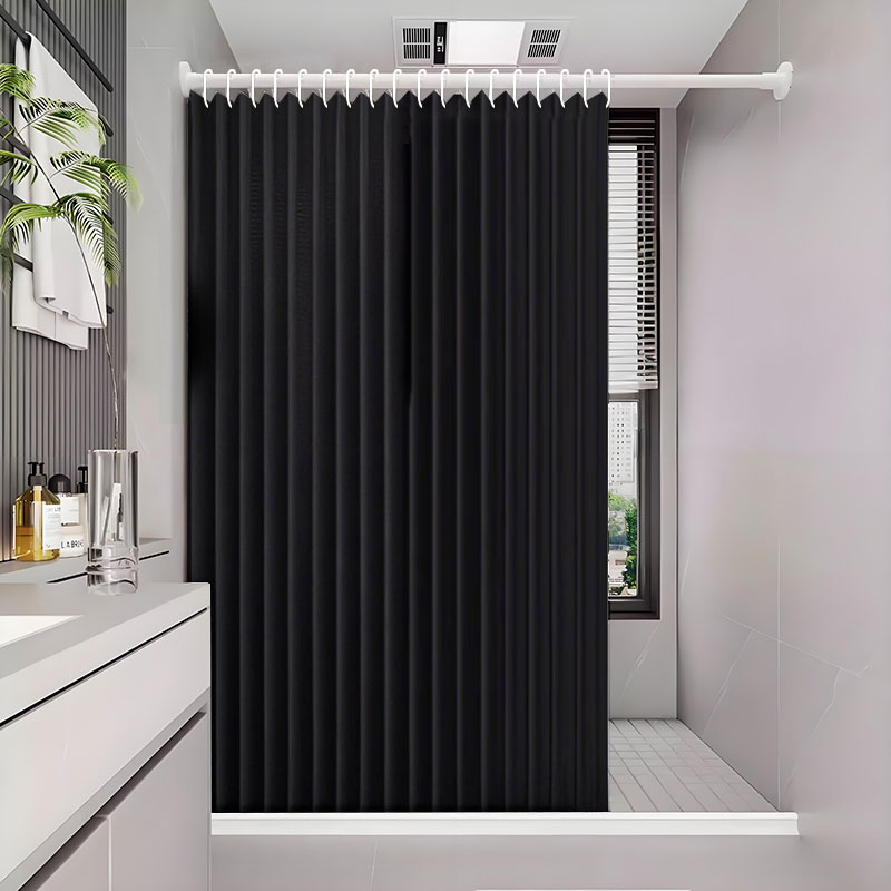 Foldable Magnetic Shower Curta - Home Bathroom Partition avaliação e preço
