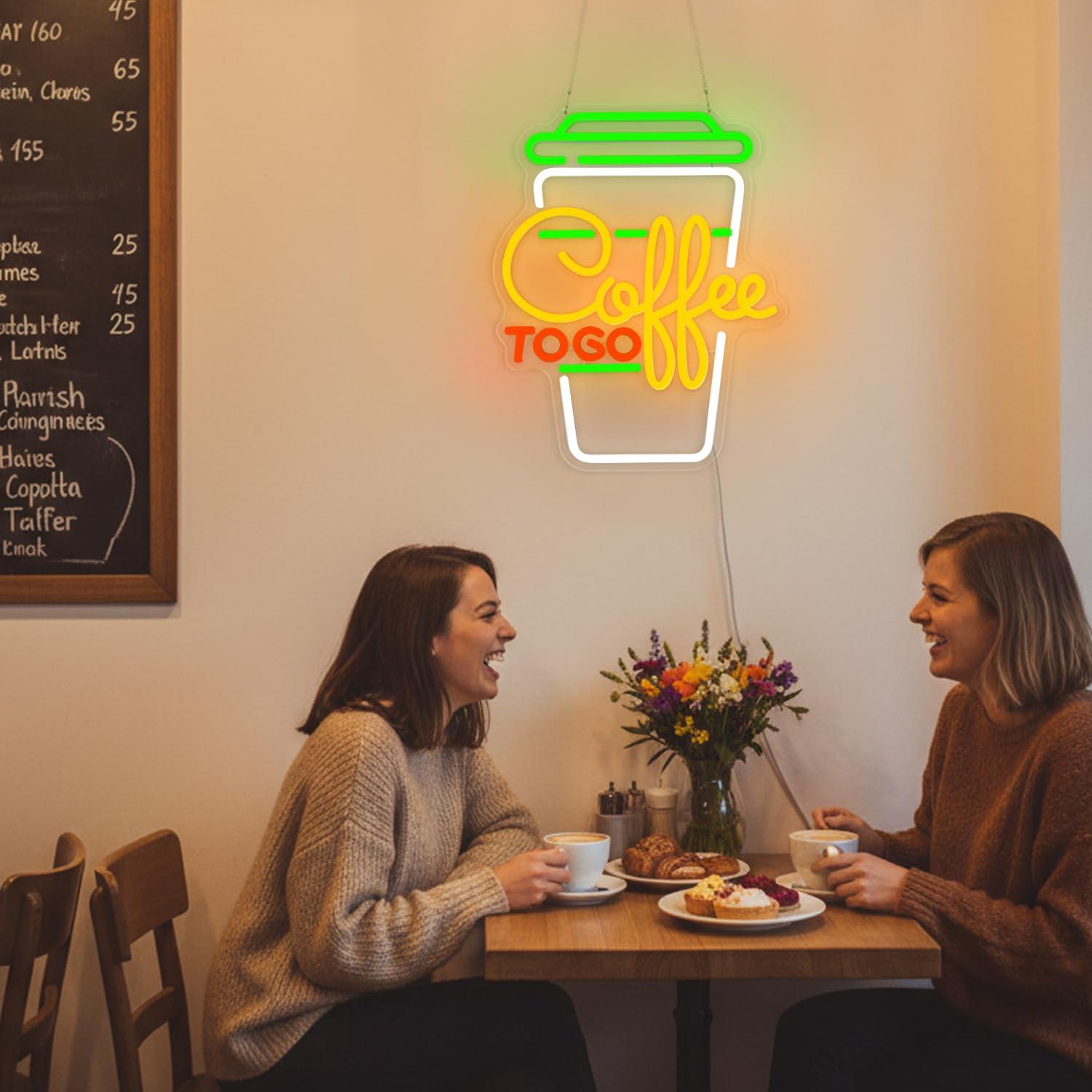 Coffee Neon Sign USB Dimmable  - Home Kitchen & Bathroom avaliação e preço