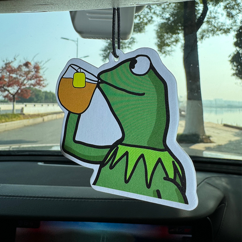 Meme Frog, Afternoon Tea, Drin - Home Bathroom Freshener avaliação e preço
