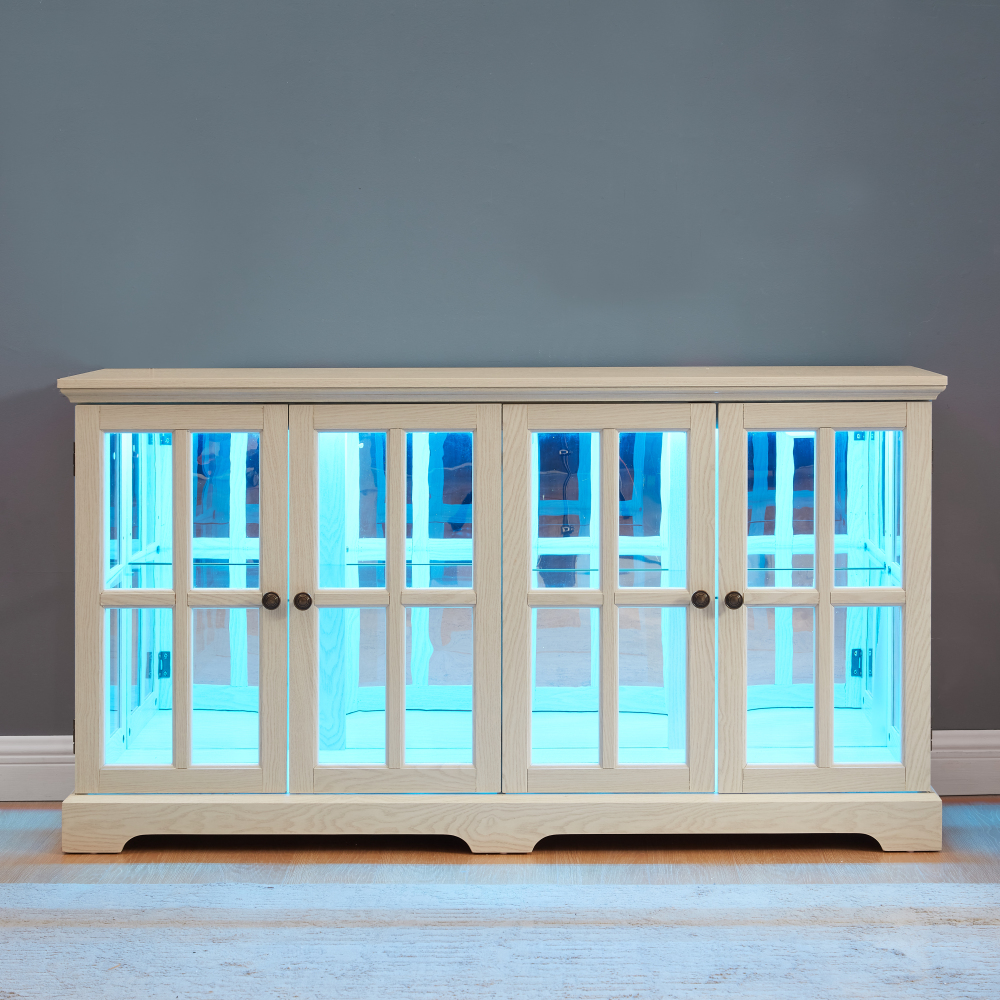 LED Curio Display Cabinet Vint - Home & Bathroom Building Products Pte Ltd Photos avaliação e preço