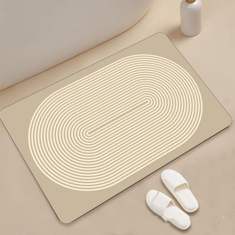 VIKAMA Minimalist Geometric St - Zara Home Bathroom Rug avaliação e preço