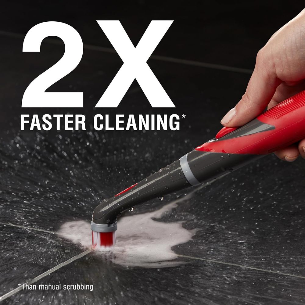 Battery-Powered Scrub Brush fo - Home Bathroom Cleaning avaliação e preço