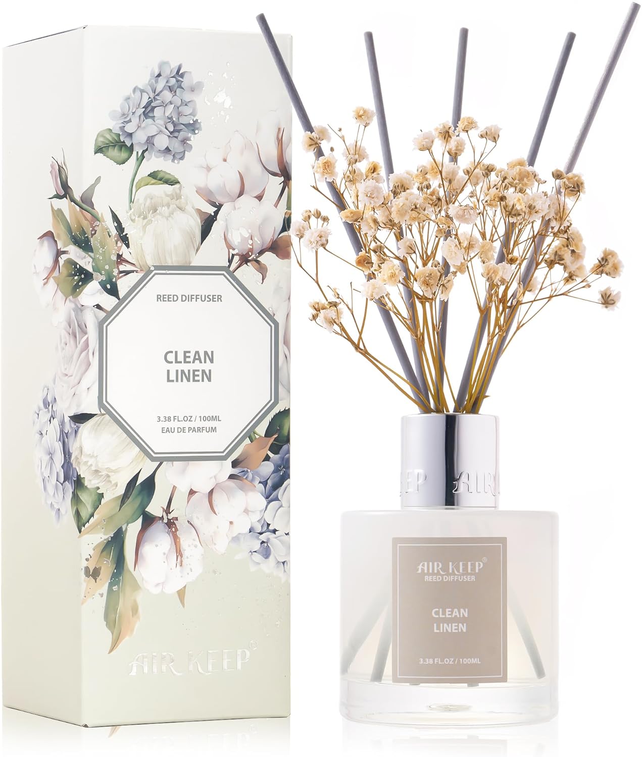 Reed Diffuser Set, 3.38 fl oz  - Home Bathroom Cleaning avaliação e preço