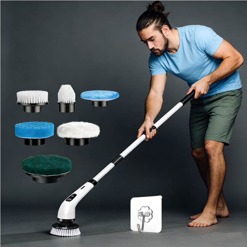 Cordless Household Spin Scrubb - Home Bathroom Cleaning avaliação e preço