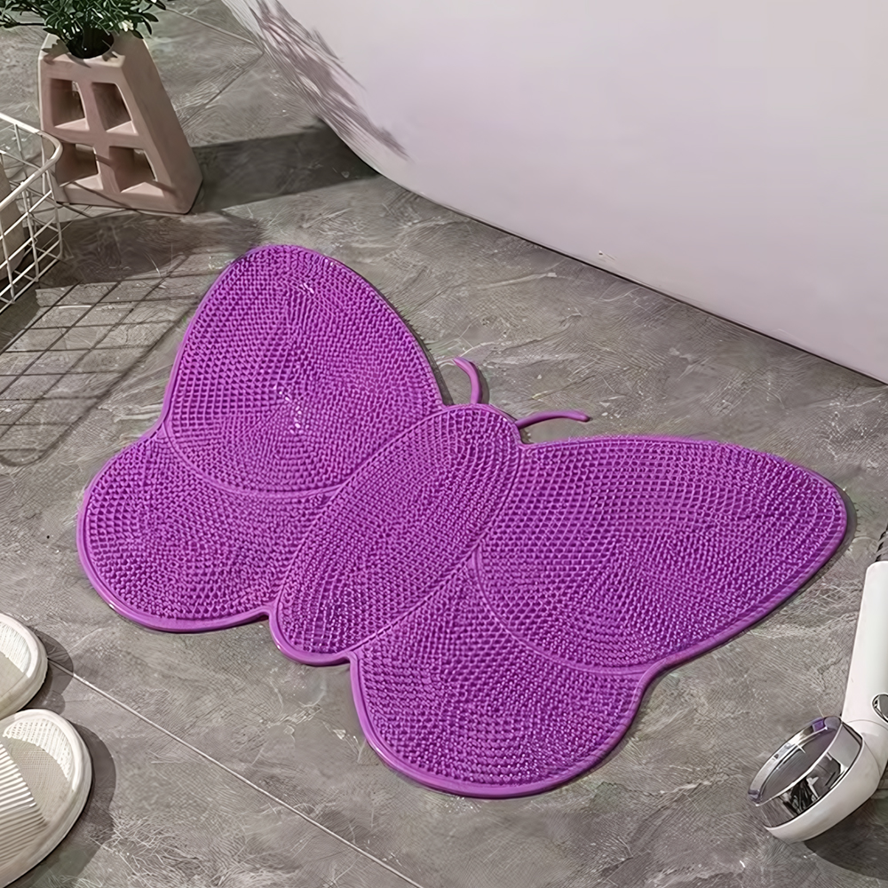 Butterfly Washable Shower Floo - Zara Home Bathroom avaliação e preço