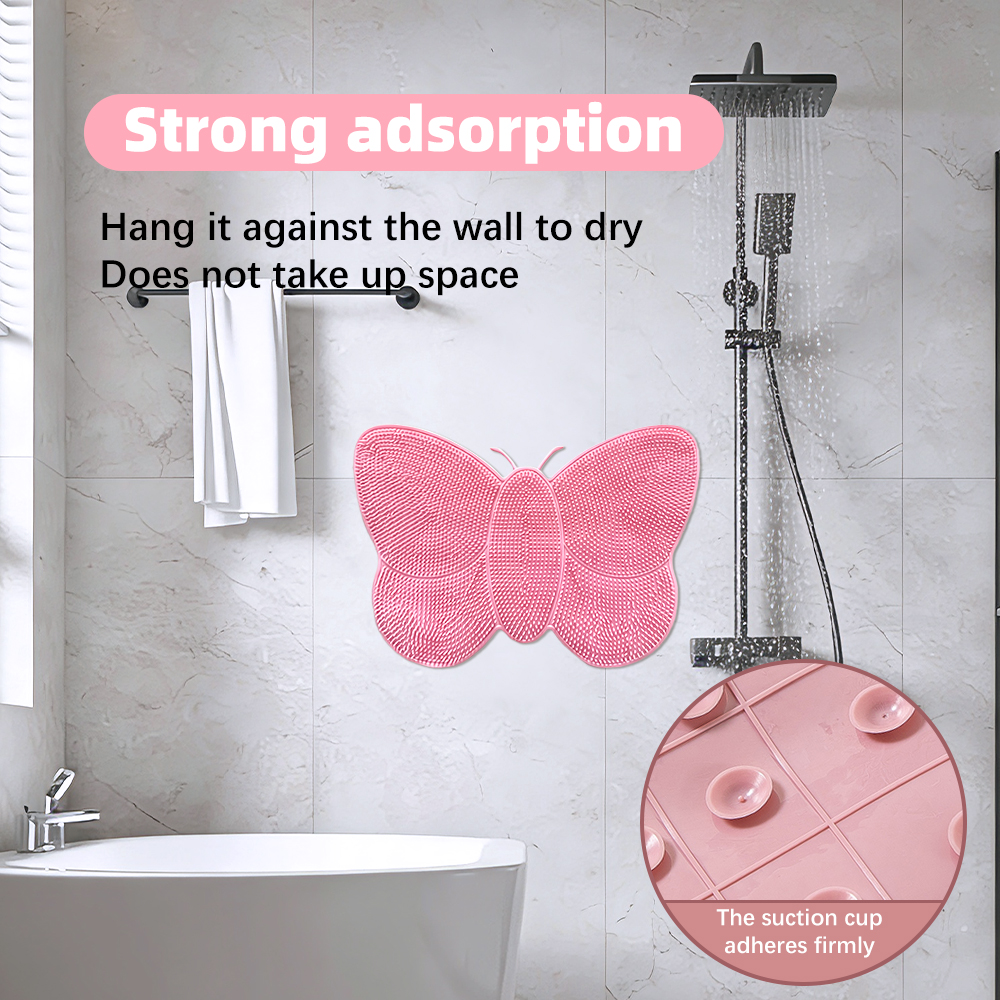 Butterfly Washable Shower Floo - Zara Home Bathroom avaliação e preço