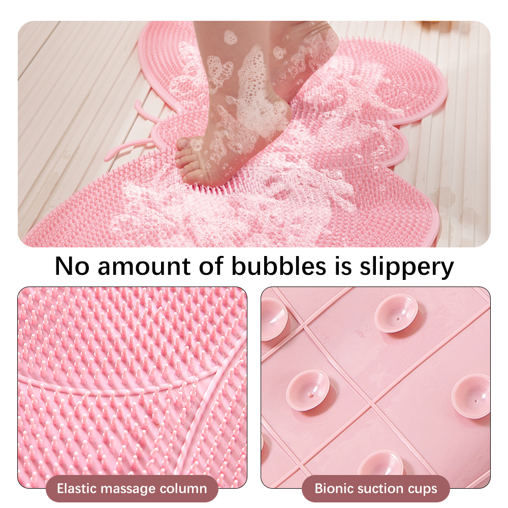 Butterfly Washable Shower Floo - Zara Home Bathroom avaliação e preço