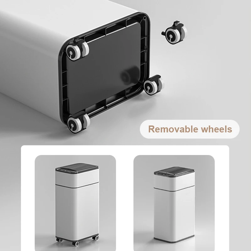 Smart Trash Can with lid 15L/2 - Home Kitchen & Bathroom avaliação e preço