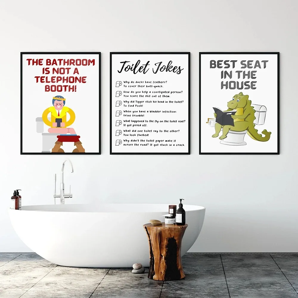 Karma Bathroom Rules Art Quote - Home Bathroom Rules avaliação e preço