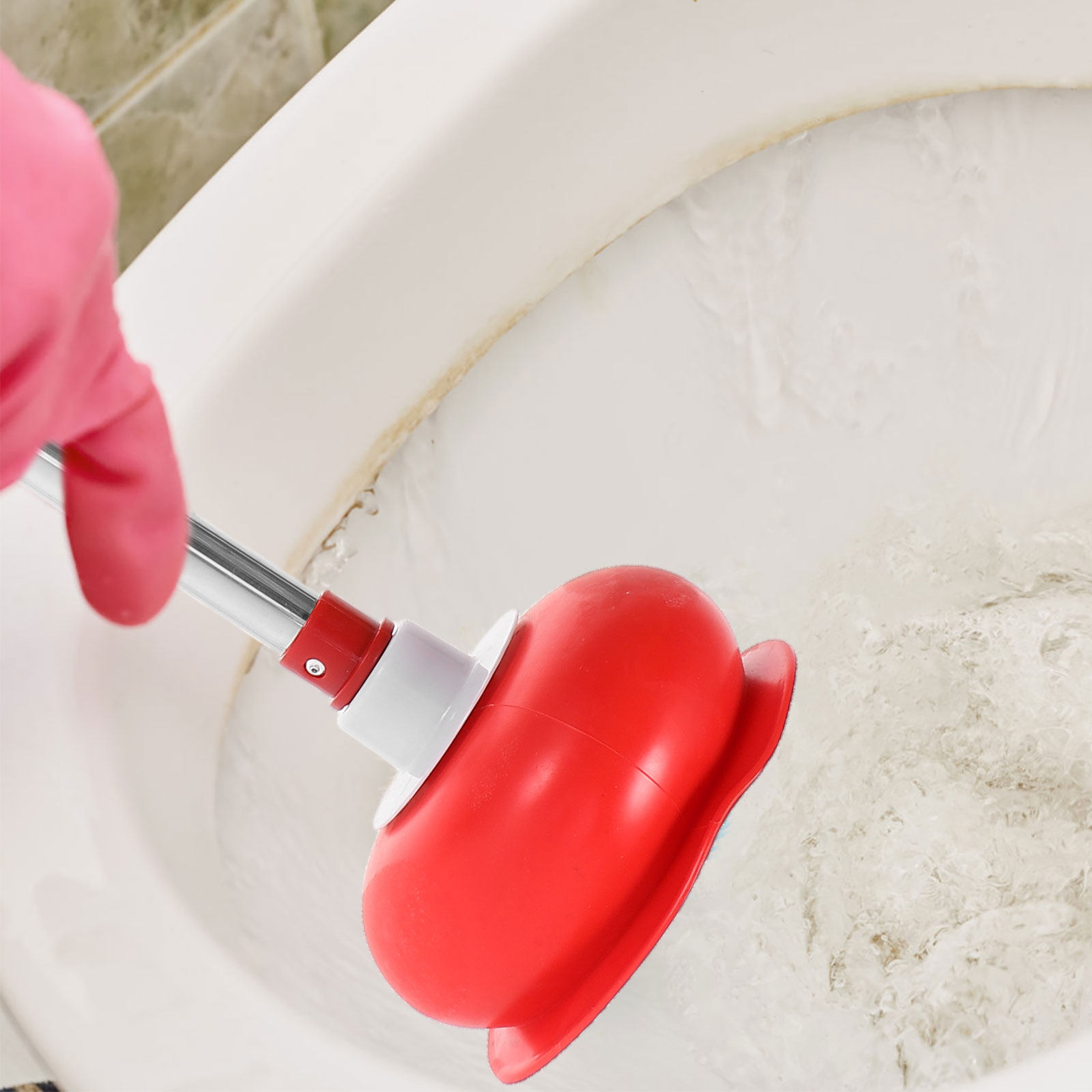 1Pcs Home Toilet Plunger Premi - Home Bathroom Cleaning avaliação e preço