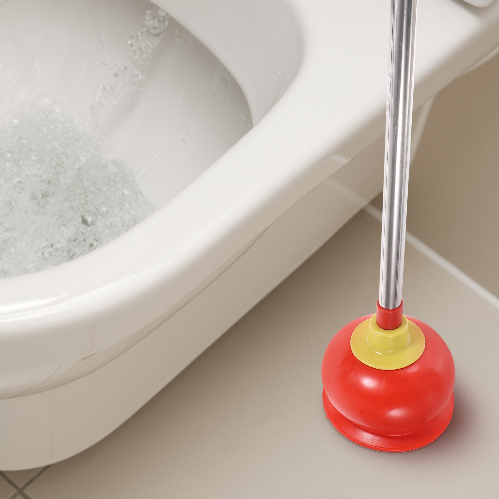 1Pcs Home Toilet Plunger Premi - Home Bathroom Cleaning avaliação e preço