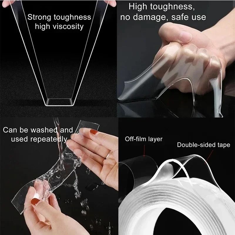 Nano Tape Super Strong Double- - Home Bathroom Plumbing avaliação e preço