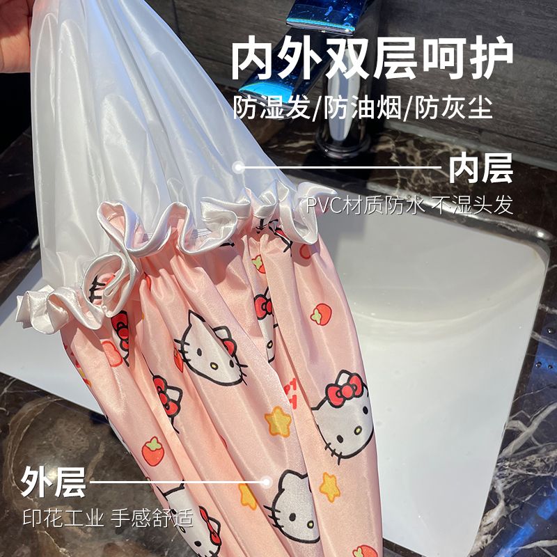 Hello Kitty Kawaii shower cap  - Japan Bathroom.Home avaliação e preço
