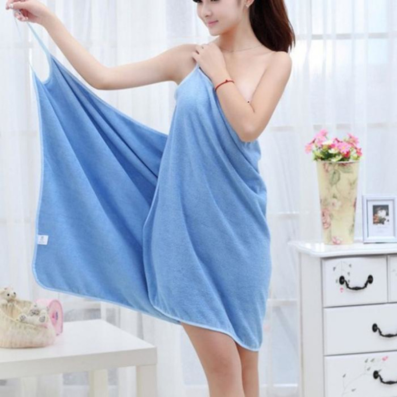 Women Wearable Robes Bath Towe - Home Bathroom With Sauna avaliação e preço