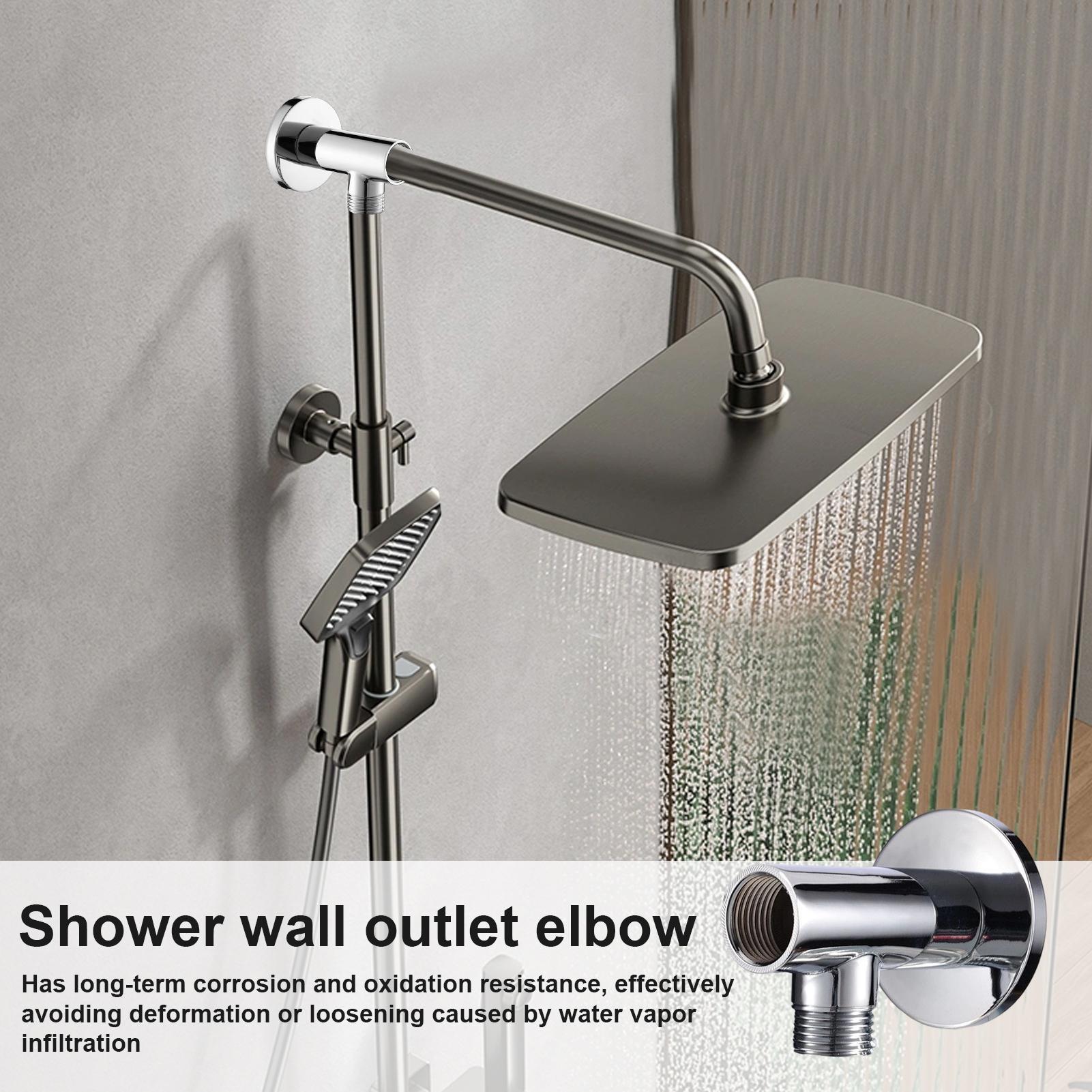 Shower Elbow Shower Outlet Elb - Home Bathroom Plumbing avaliação e preço