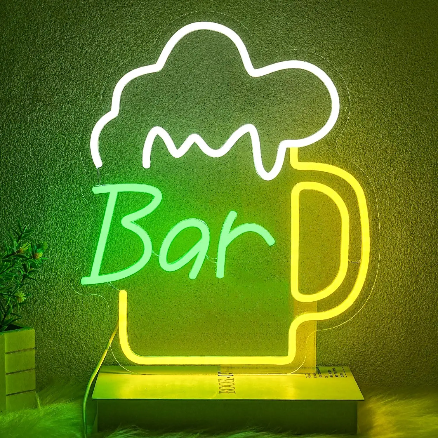 Beer Bar Neon Sign USB Dimmabl - Home Kitchen & Bathroom avaliação e preço