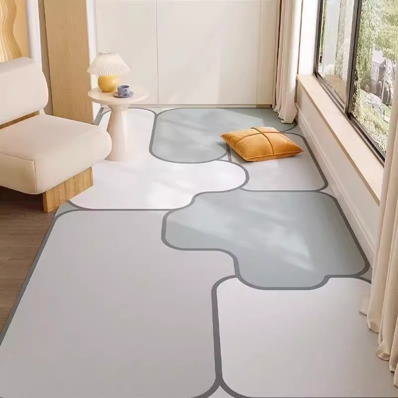 PVC Kitchen Floor Mat Modern I - Home Bathroom Design Simple avaliação e preço