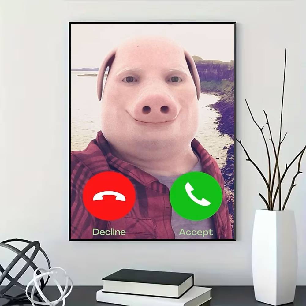 John Pork is Calling Poster fo - Home Bathroom Called avaliação e preço