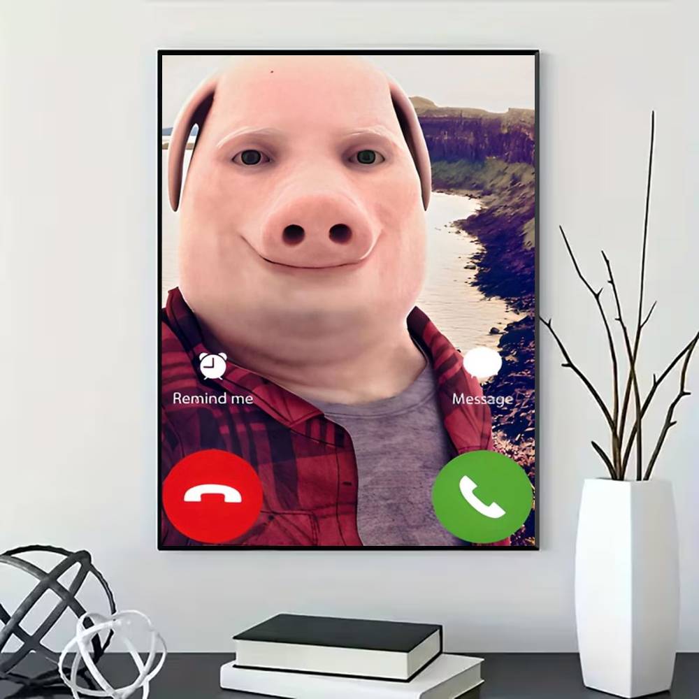John Pork is Calling Poster fo - Home Bathroom Called avaliação e preço