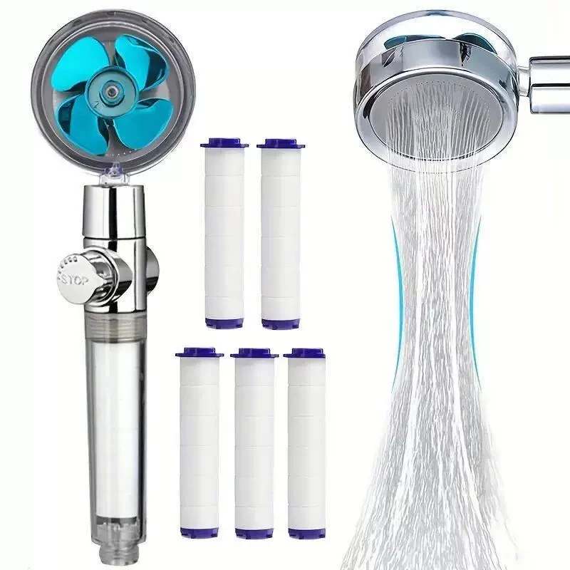 Hot Shower Head Water Saving F - Home Bathroom Fan avaliação e preço