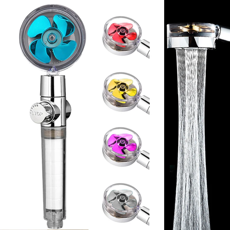 Hot Shower Head Water Saving F - Home Bathroom Fan avaliação e preço