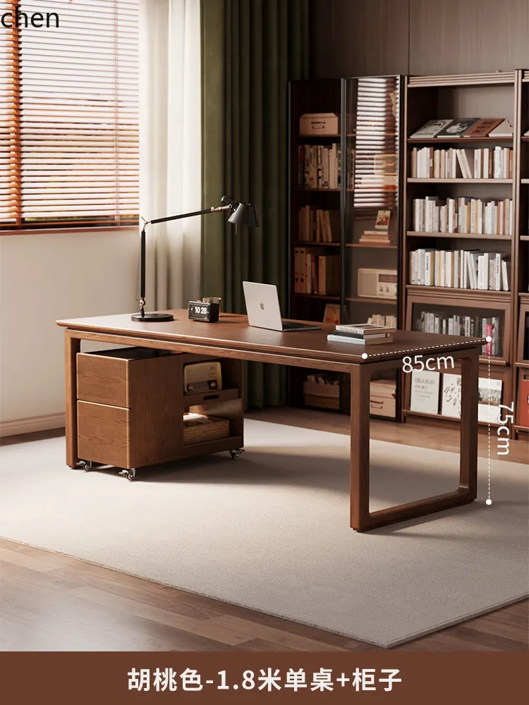 W5.19 Solid Wood Desk Study Ro - Home & Bathroom Building Products Pte Ltd Photos avaliação e preço