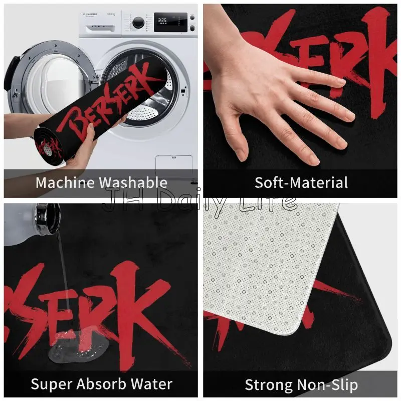 Japan Anime Berserk Print Welc - Japan Bathroom.Home avaliação e preço