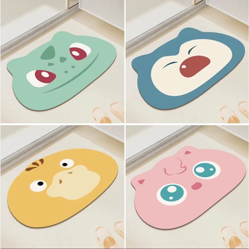 VIKAMA Alien Cartoon Diatom Mu - Zara Home Bathroom Rug avaliação e preço