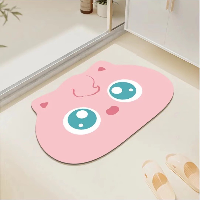 VIKAMA Alien Cartoon Diatom Mu - Zara Home Bathroom Rug avaliação e preço
