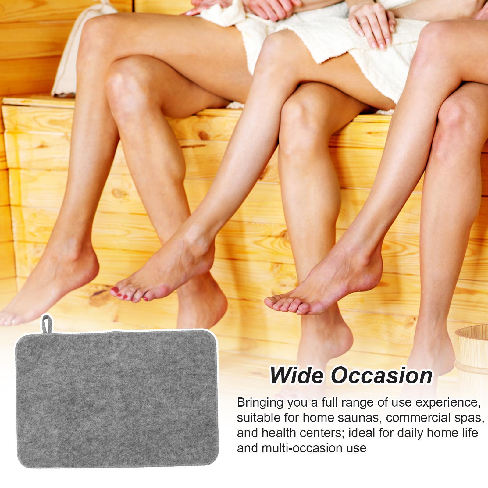 50x33cm Sauna Mat 2pcs Sauna S - Home Bathroom With Sauna avaliação e preço