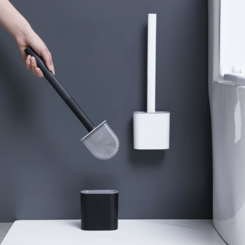 1PC Wall Mounted Toilet Brush  - Home Bathroom Cleaning avaliação e preço