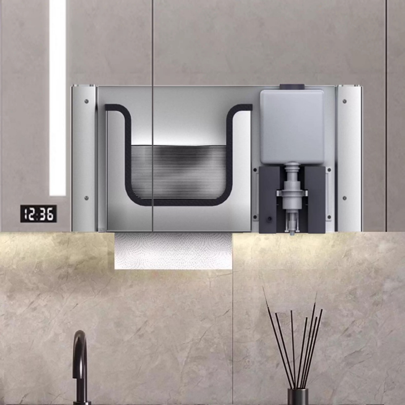 Stainless Steel Hidden Paper T - Home Bathroom Towel Dispenser avaliação e preço