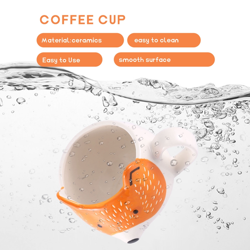 Ceramic Coffee Cup Cartoon Sha - Home Kitchen & Bathroom avaliação e preço