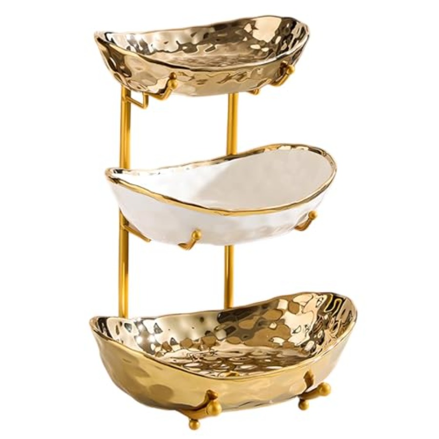 3 Tier Fruit Bowl for Kitchen  - Home Kitchen & Bathroom avaliação e preço