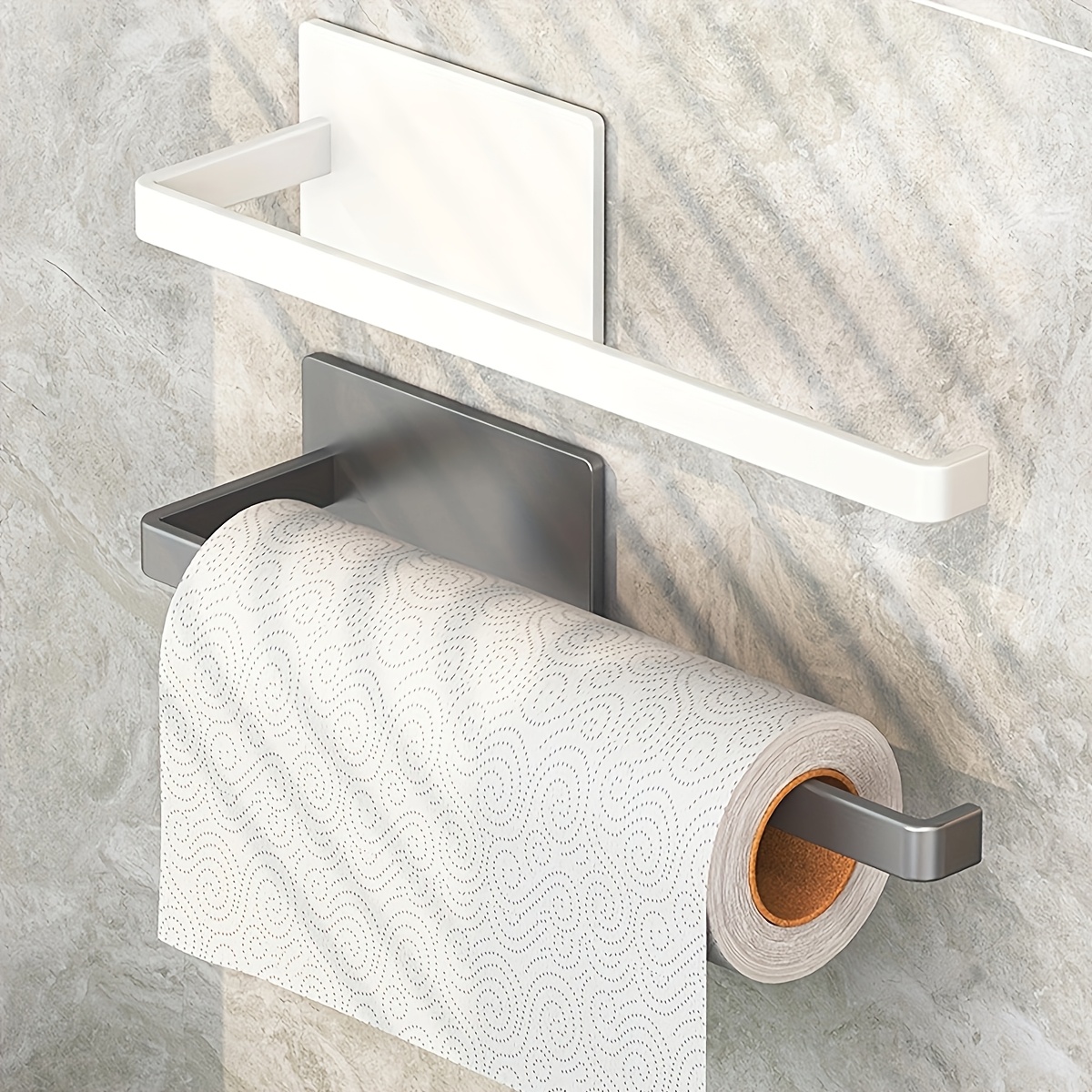 1PC Wall Mount Paper Towel Hol - Home Bathroom Towel Dispenser avaliação e preço