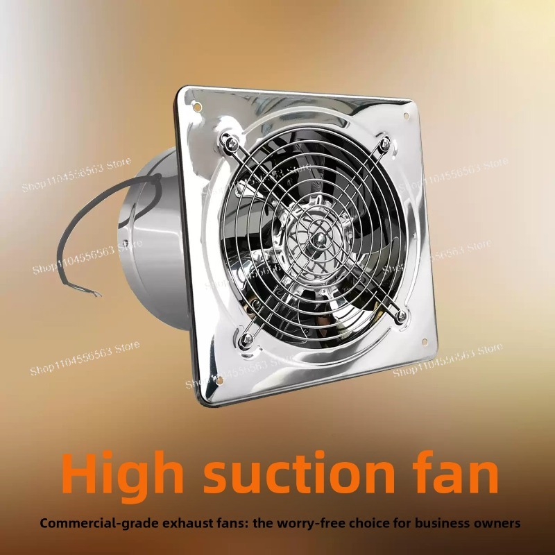 6 7 8 Inch Stainless Steel Kit - Home Bathroom Fan avaliação e preço