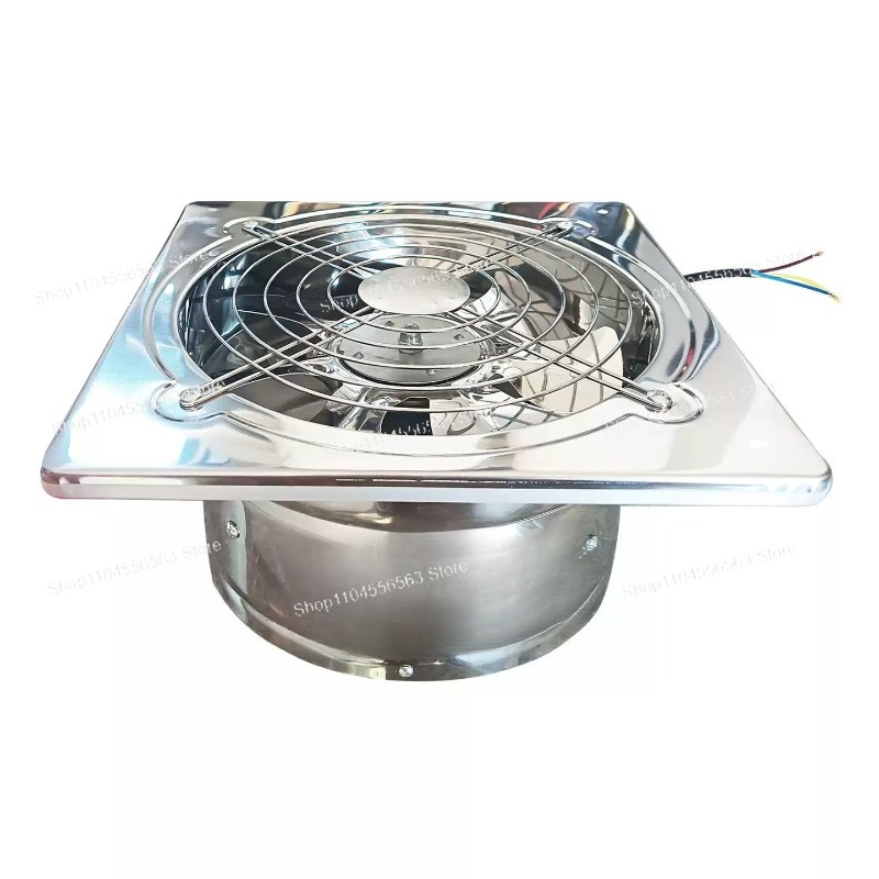 6 7 8 Inch Stainless Steel Kit - Home Bathroom Fan avaliação e preço