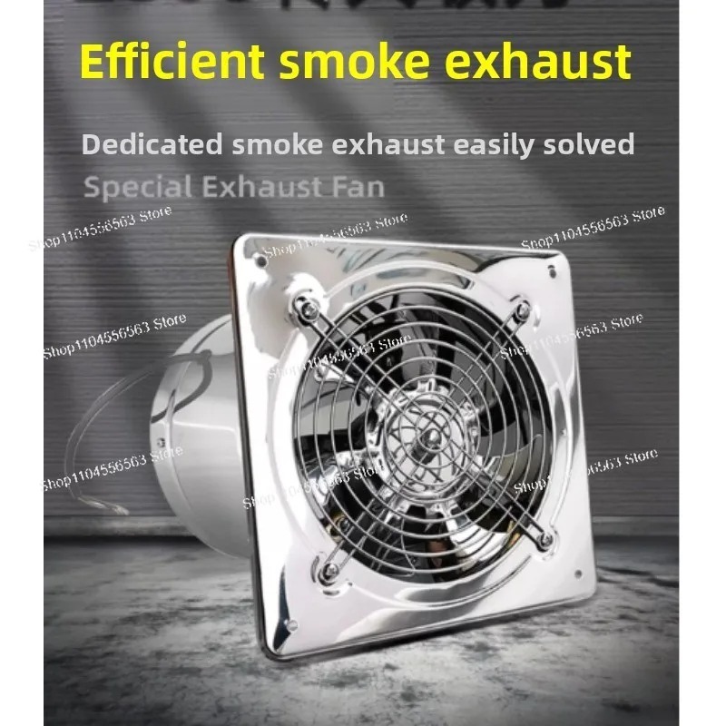 6 7 8 Inch Stainless Steel Kit - Home Bathroom Fan avaliação e preço